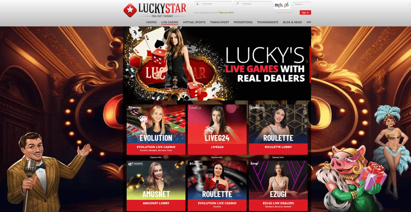 Lucky Star Casino review